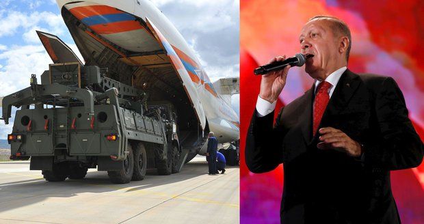 Erdogan nasadí protiraketový systém S-400 v dubnu 2020. Spojence naštval