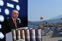 Dovolenkový ráj Čechů v problémech: Turecko drtí obří inflace, zdražuje jídlo i doprava