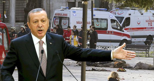 Sebevrah v Istanbulu zabil devět Němců. „Byl to Syřan,“ řekl prezident Turecka