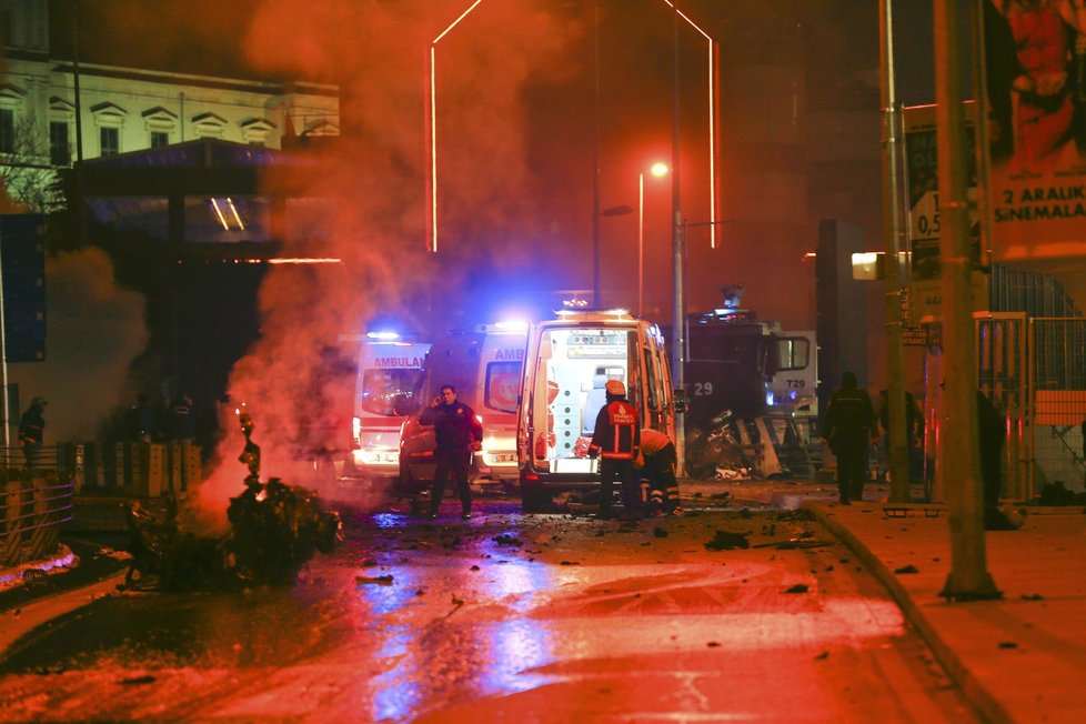 Výbuch v Turecku zranil nejméně 20 lidí.