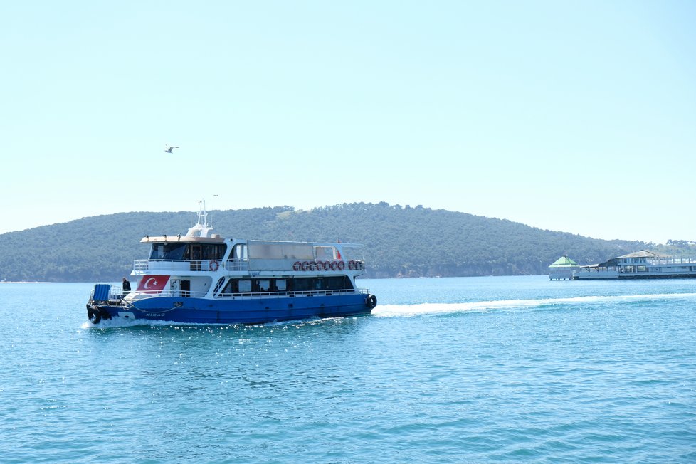 Istanbul, výhled z lodě