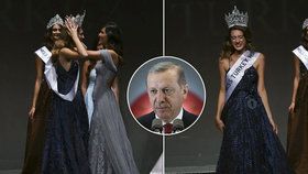 Miss sebrali korunku. Přirovnala krev Erdoganových „mučedníků“ k menstruaci