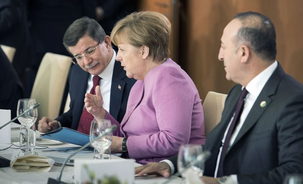 Angela Merkelová jednala v Ankaře.