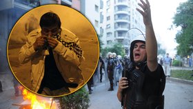 V Turecku to mezi demonstranty a policií vře