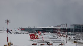 Istanbul pod sněhem