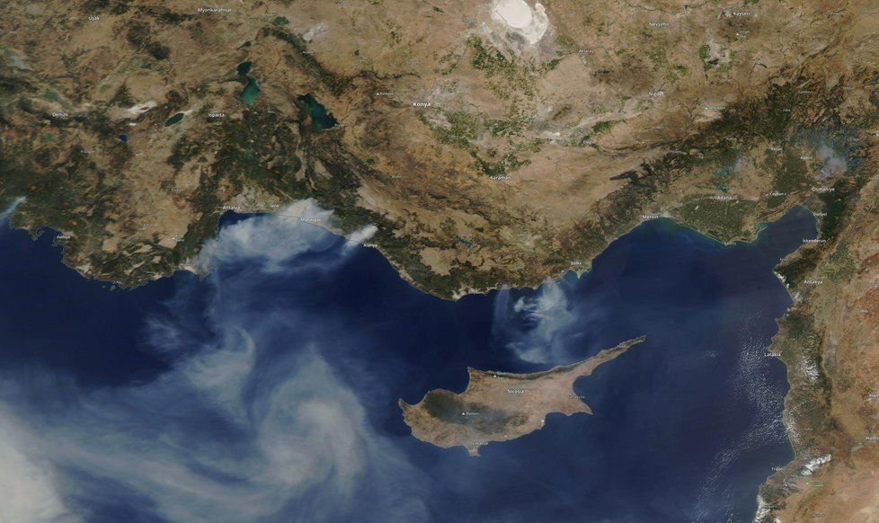 Turecko bojuje s rozsáhlými požáry (30.7.2021)