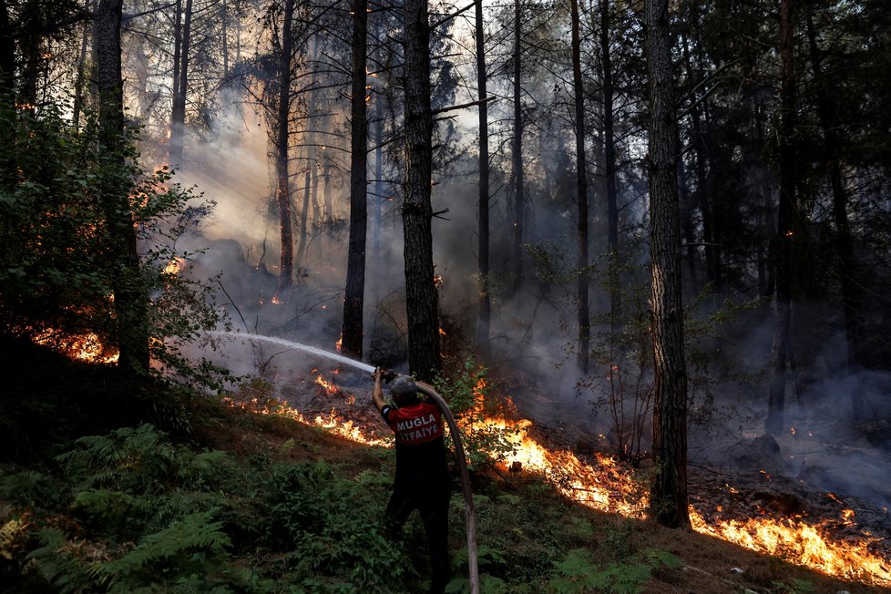 Turecko sužují rozsáhlé požáry (31.7.2021)