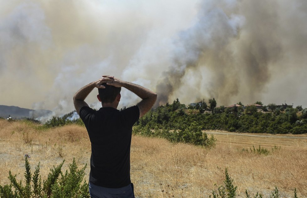 Turecko sužují rozsáhlé požáry (31.7.2021)