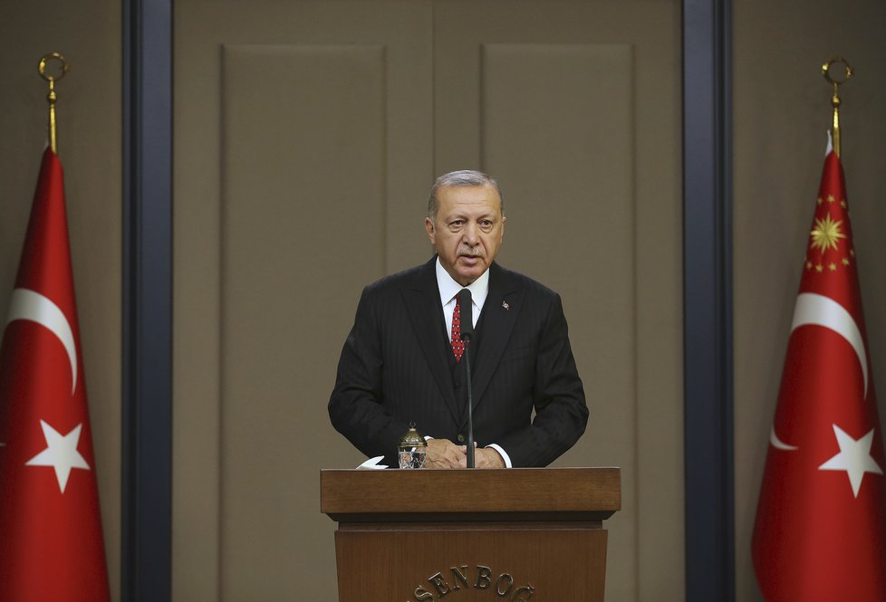 Turecký prezident Recept Tayyip Erdogan.