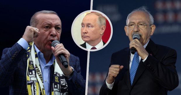 Erdogan bojuje o politické přežití. Skutečným vítězem voleb v Turecku může být ale Putin