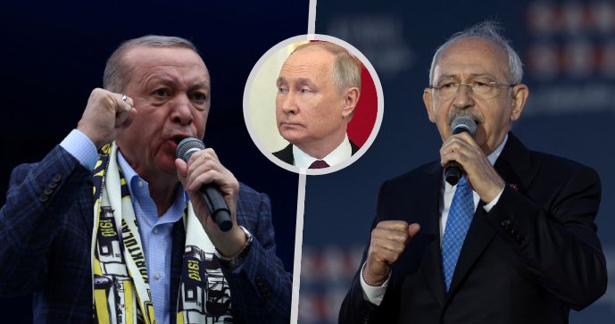Turecký prezident Erdogan bojuje o politické přežití, ale skutečným vítězem voleb může být Putin.