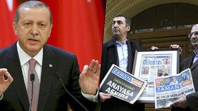 Už jen usměvavý Erdogan a vraždící Kurdové. Ankara ovládla opoziční deník