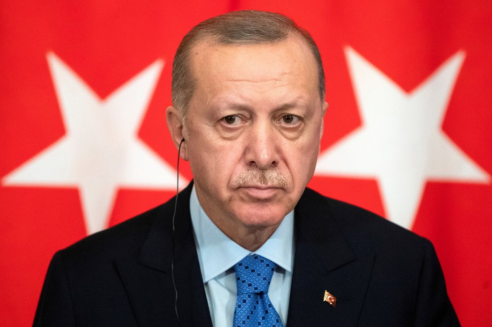 Turecký prezident Recep Erdogan.