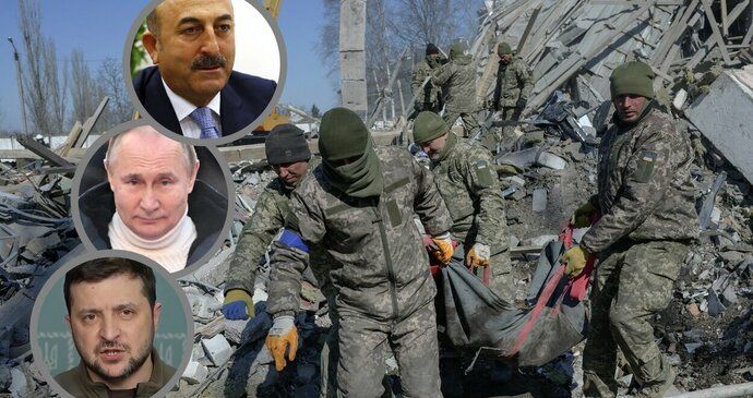 Rusko a Ukrajina se blíží ke shodě nad „důležitými otázkami“, věří turecký ministr