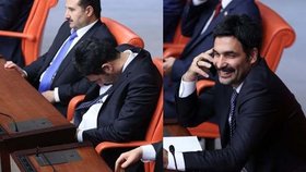 Turecký politik je o desítky let mladší než český šampion ve spaní Schwarzenberg. Svému idolu se ale možná jednou vyrovná, již pilně trénuje.
