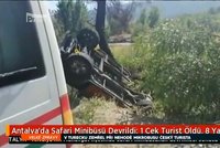 Tragédie v Turecku: Češi bourali cestou na výlet, otec (†41) zemřel