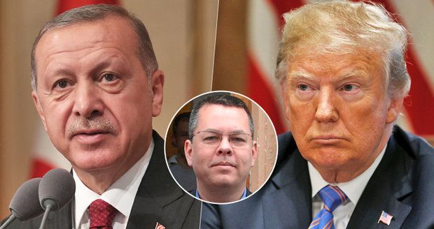 Trump žádá o propuštění amerického pastora. Erdogan ho od puče vězní