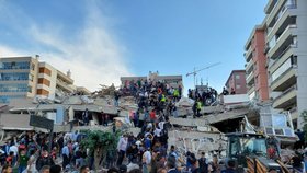 Turecko zasáhlo silné zemětřesení, (30.10.2020).