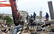 Latákie (Lázikíja) v Sýrii: Následky ničivého zemětřesení (6. 2. 2023).