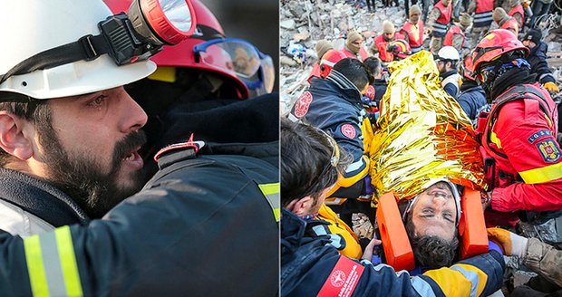 150 hodin v troskách: Zázrak dojal i záchranáře, ze sutin vytáhli i Amir (3). A další úspěch Čechů!