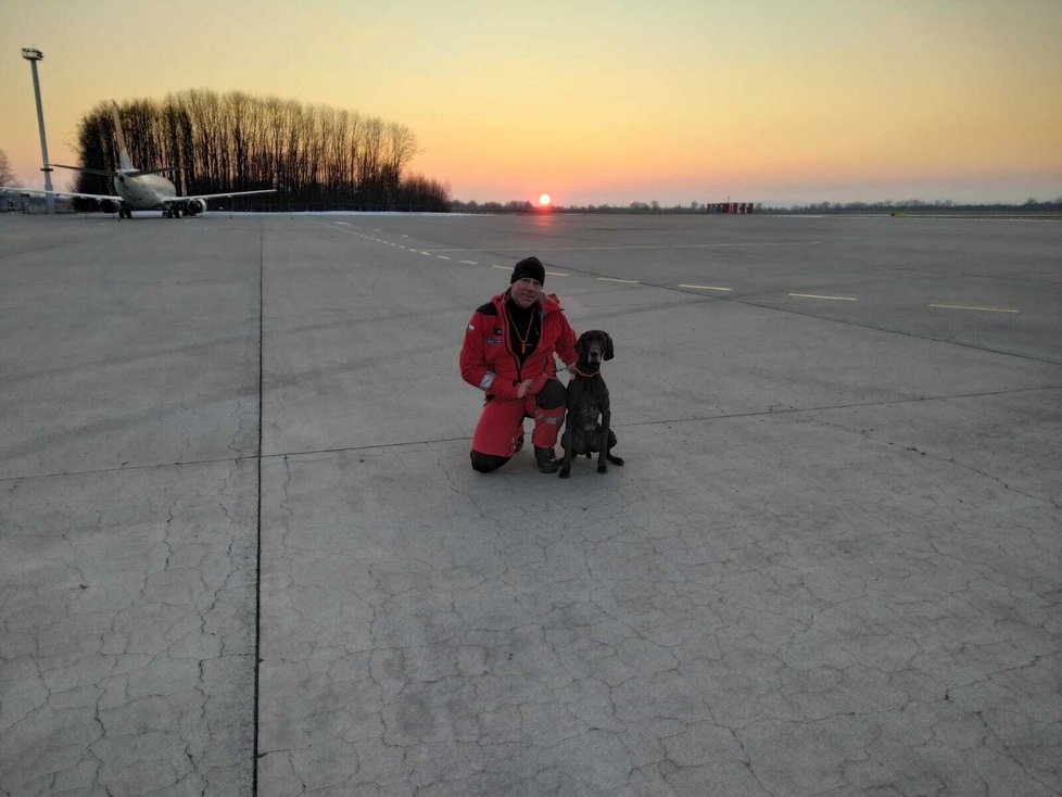 S českými záchranáři vyrazilo do Turecka 8 psů.