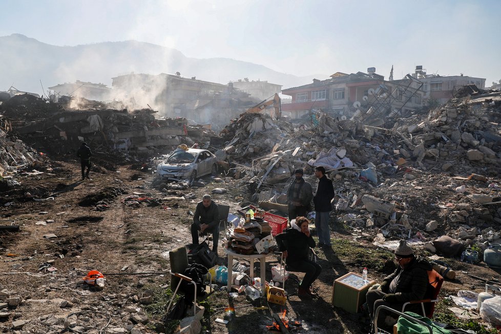 Následky zemětřesení v Turecku (9. 2. 2023)