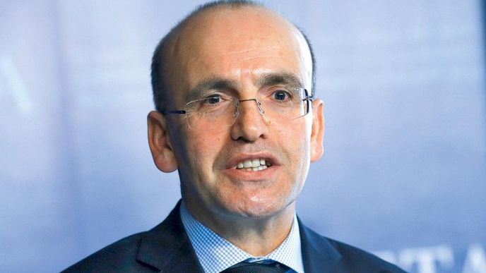 Turecký ministr financí Mehmet Şimşek Turecký ministr financí Mehmet Şimşek