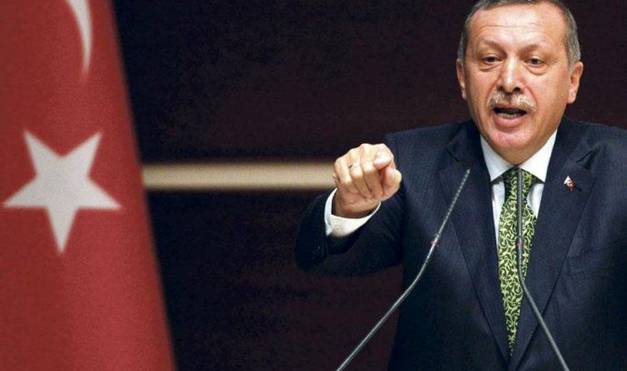 turecký premiér Recep Tayyip Erdoğan