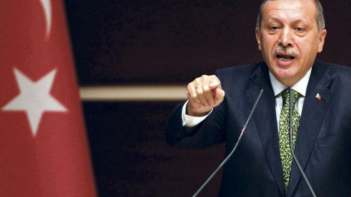 turecký premiér Recep Tayyip Erdoğan