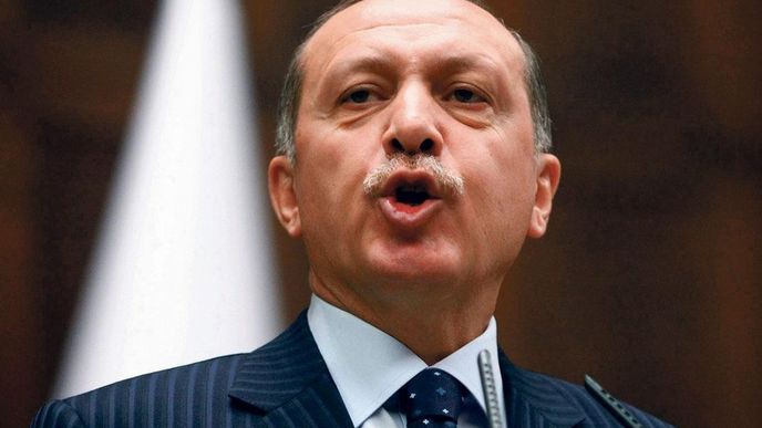 Turecký premiér a novopečený prezident Recep Tayyip Erdoğan