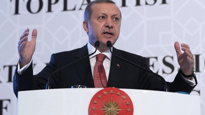 turecký prezident Recep Tayyip Erdogan