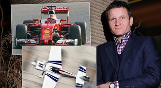 Letecká akrobacie a formule 1? Rozdílem je rivalita, říká manažer Turek