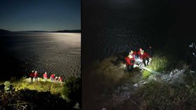 Turista (27) z Irska uvízl na útesu v Chorvatsku. Pomohli mu horští záchranáři.