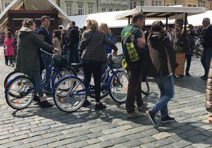 Cyklisty zatím časové omezení od 10 do 17 hodin v centru Prahy neomezuje.