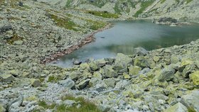 Turisté z Češka se vykoupali v jednom z Žabích ples ve Vysokých Tatrách.