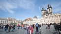 Nejčastějším cílem zahraničních turistů je Praha.