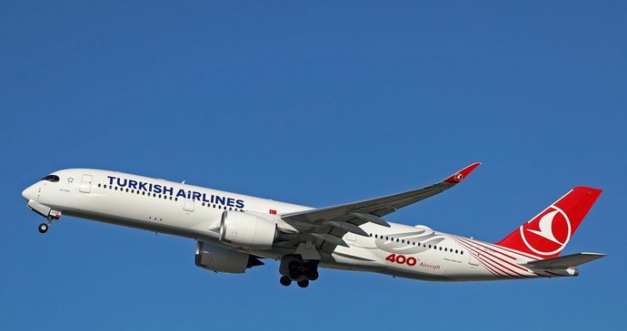 Airbus A350 společnosti Turkish Airlines
