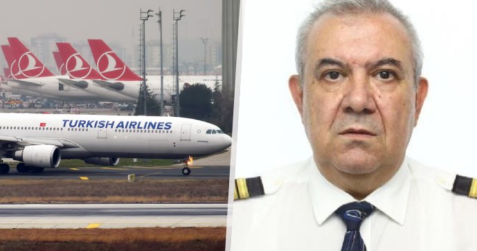 Pilot Turkish Airlines zemřel přímo během letu.
