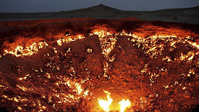 Brána do pekla, Darvaza, Turkmenistán