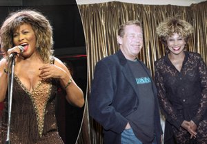 Tina Turnerová a Václav Havel