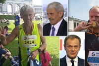 „Přežil jsem!“ Tusk běžel ve vedru 20 kilometrů, Dzurinda byl rychlejší