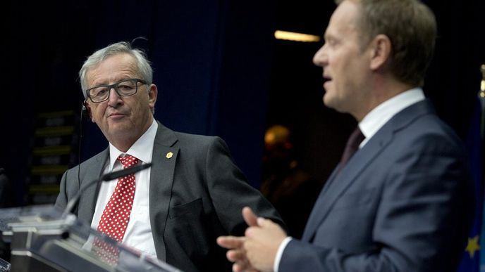 Tusk, Juncker, EU, summit