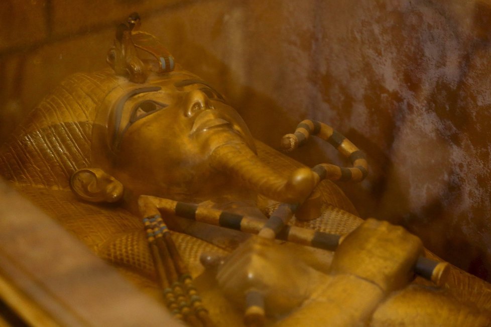 Dýka v Tutanchamonově hrobce: Materiál pochází z vesmíru, zjistili vědci