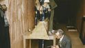 Kolorované snímky z roku 1922, kdy došlo k objevu mumie Tutanchamona