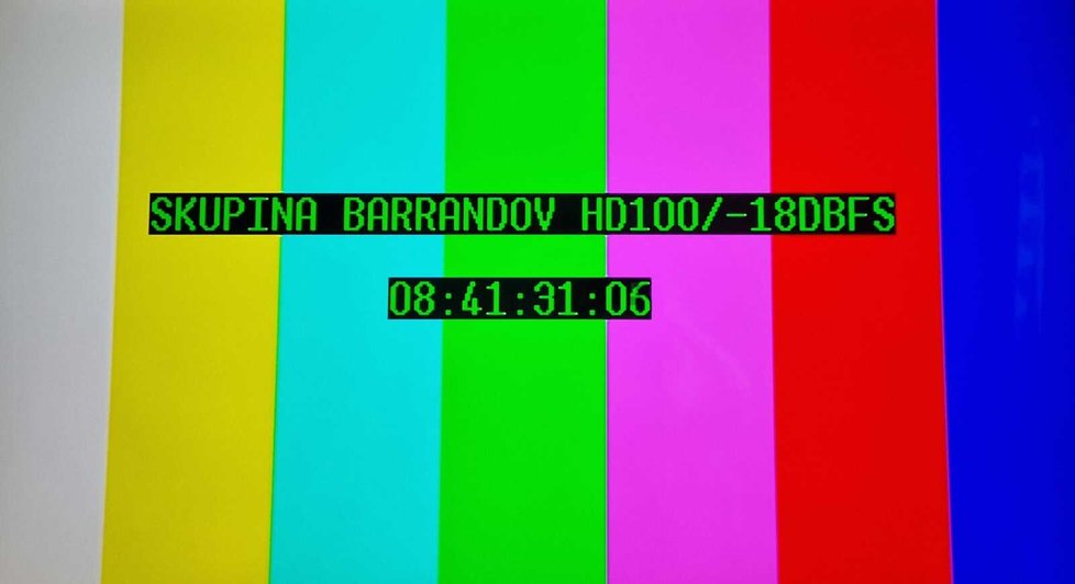 Nefunkční TV Barrandov