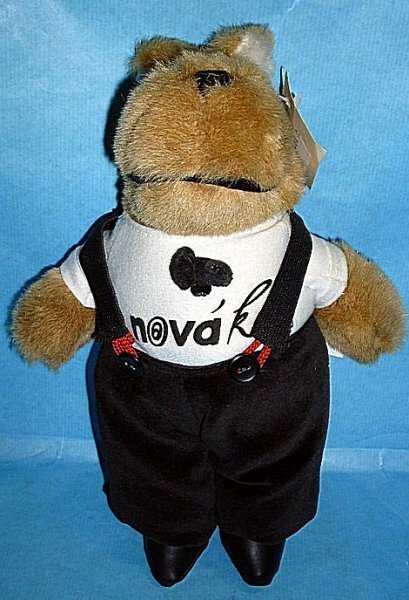 Pes Novák byl prvním oblíbeným maskotem TV Nova