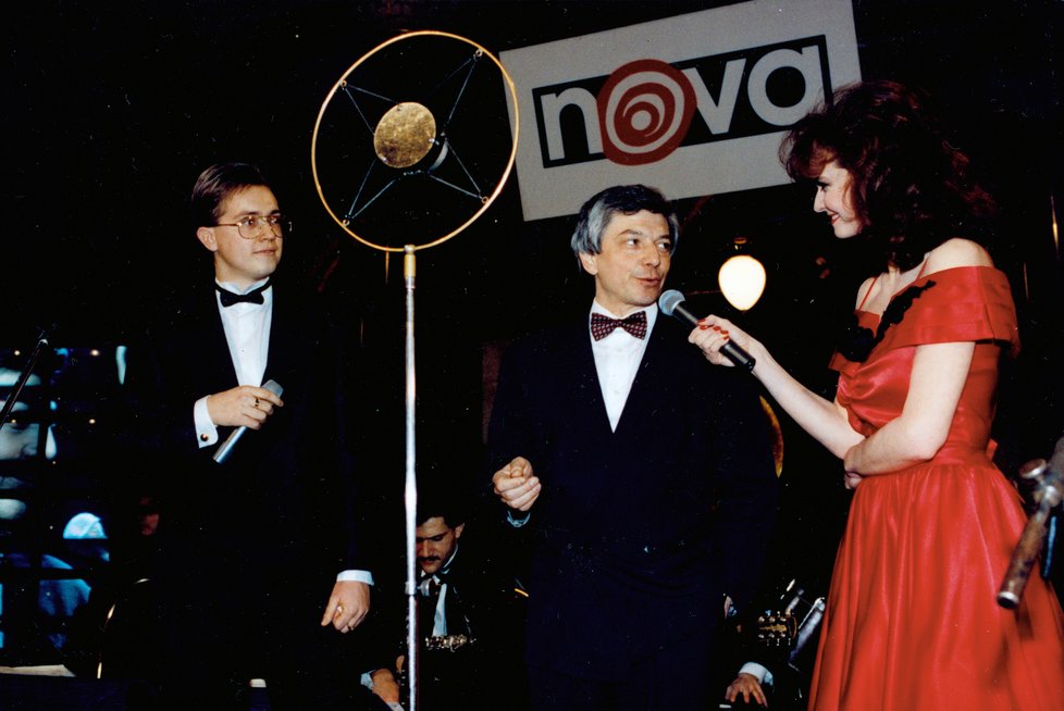 1994: Oslavy startu vysílání TV Nova