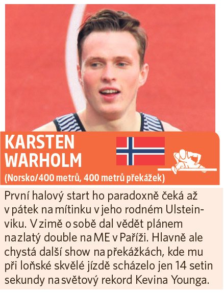 Tváře atletické zimy - Karsten Warhlolm