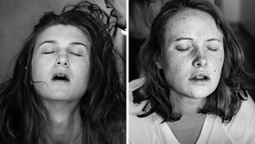 Chvilku před tím, než se stanou matkami. Umělec fotil tváře žen v konečné fázi porodu, vznikly neuvěřitelně emotivní snímky.