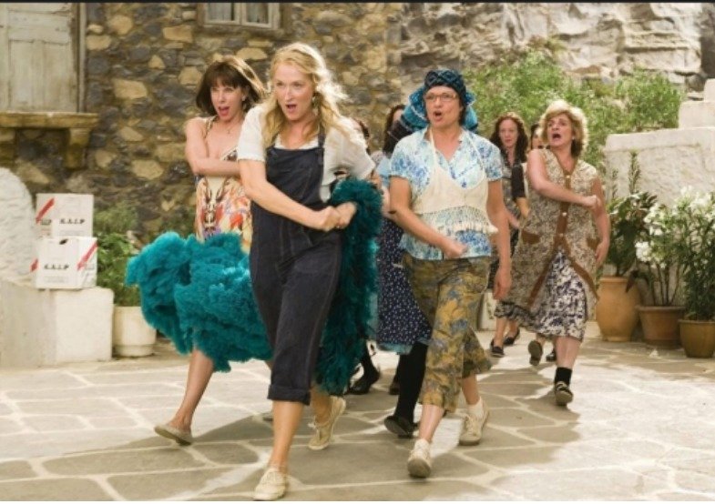 Meryl Streep v Mamma Mia.